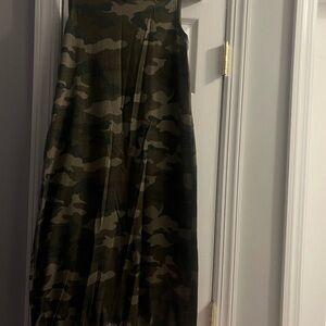 Sonoma- medium Camouflage Sleeveless Dress
